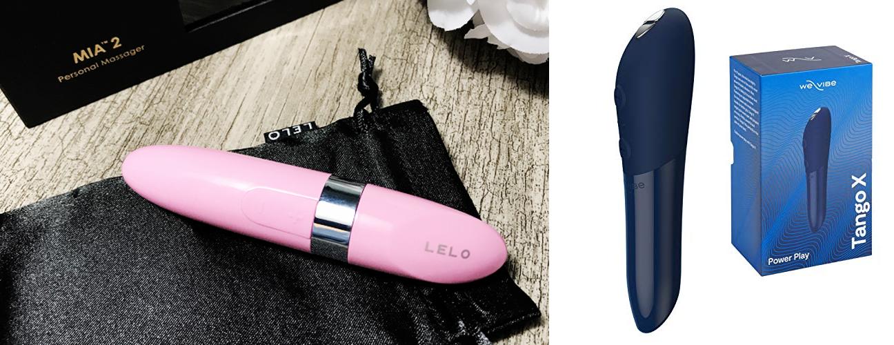 Bullet Vibrators: We-Vibe Tango X vs Lelo Mia 2