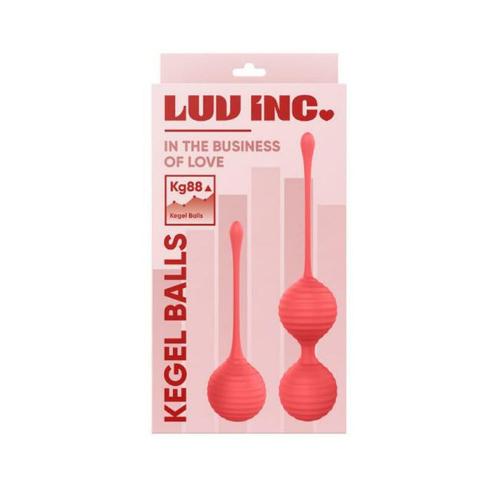 Luv Inc KG88 Kegel Balls Set Coral