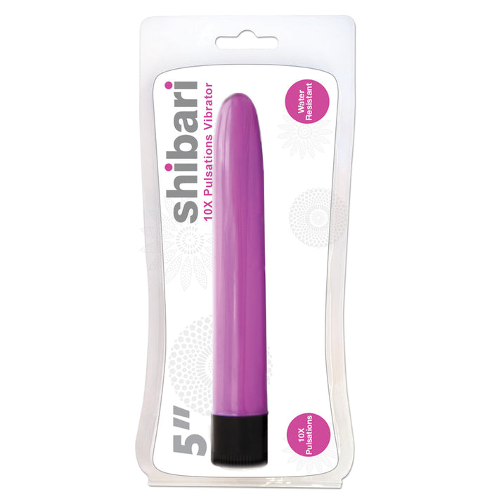 5'' 10X Pulsations Vibrator Pink