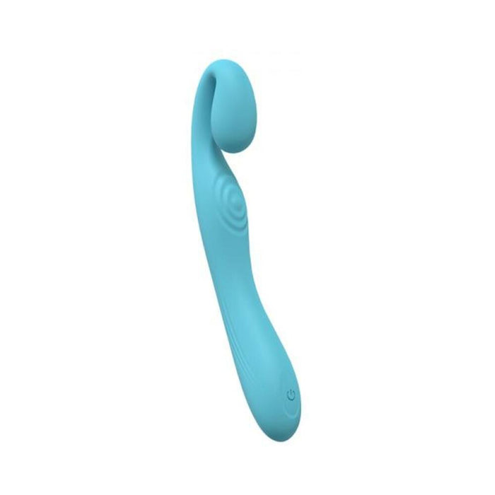 Loveline Obsession 10 Speed Dual Motor Vibe Sealed Silicone Rechargeable Submersible Blue
