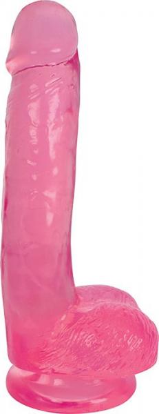 Lollicock 7 inches Slim Stick Dildo with Balls