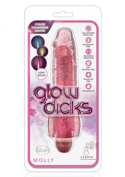 Glow Dicks - Molly Glitter Vibrator