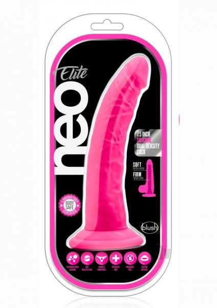 Neo Elite - 7.5in Silicone Dual Density Cock