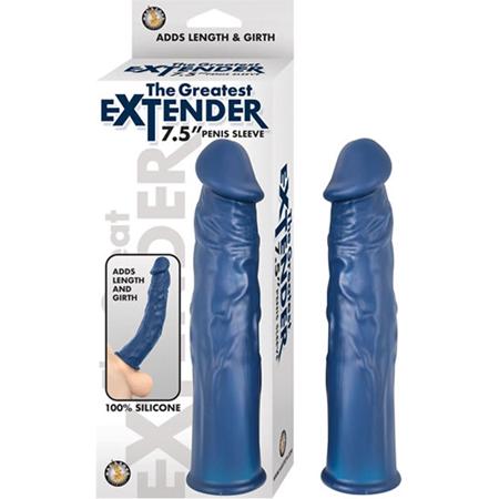 The Great Extender 7.5in Penis Sleeve Silicone