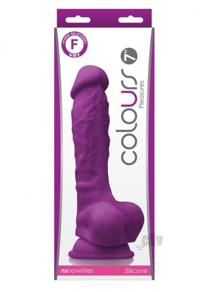 Colours Pleasures 7in Dildo