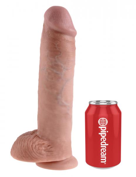 King Cock 11'' Cock - Beige