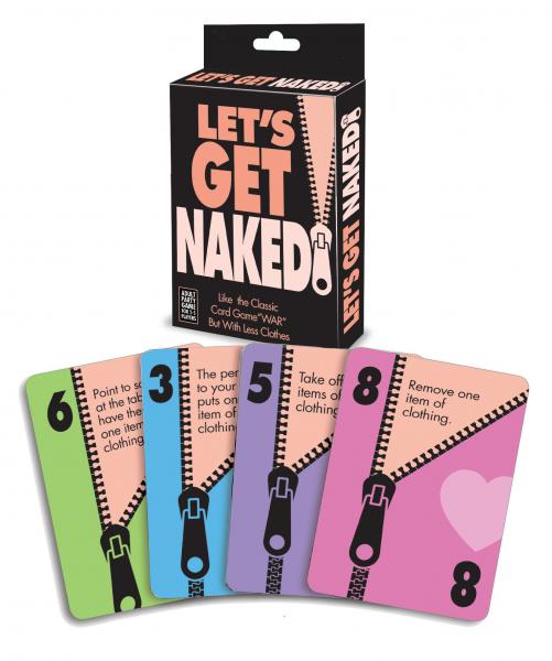 Lets Get Naked Card Game