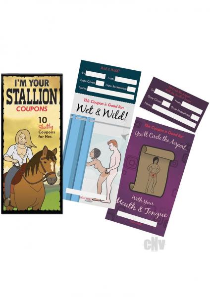 I'm Your Stallion Coupons 10 Count