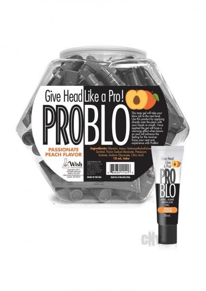 Problo Oral Gel Peach 10ml 65/bowl