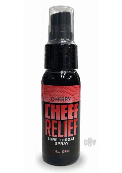 Cheef Relief Throat Spray Cherry 1oz