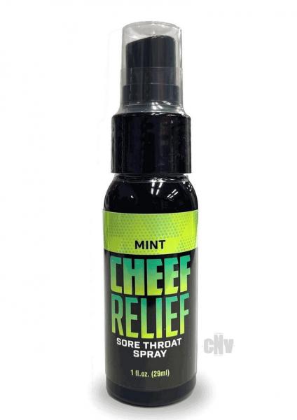Cheef Relief Throat Spray Mint 1oz