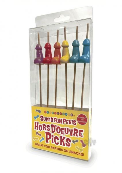 Cp Super Fun Hor D'oeuvres Picks 6pc