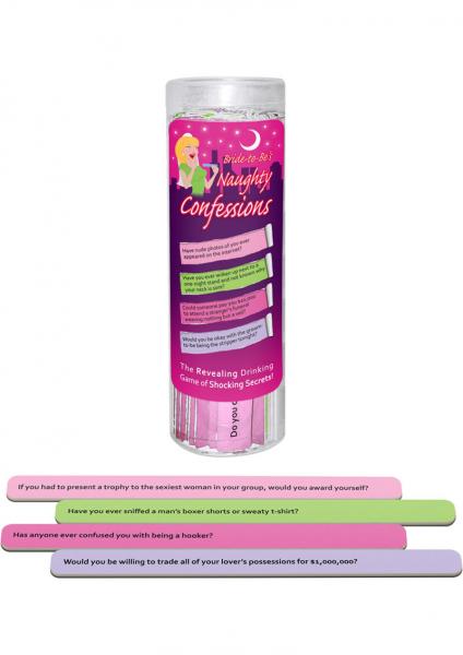 Bride To Be's Naughty Confessions Game