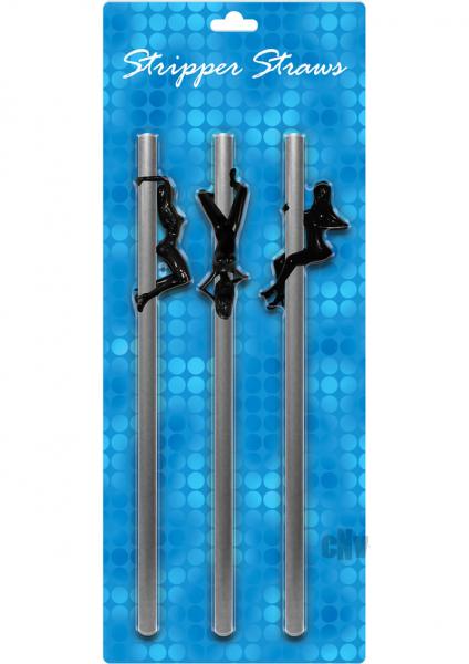 Stripper Straws Female 3 Pack