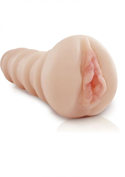 Fill Her Up Beige Pussy Masturbator
