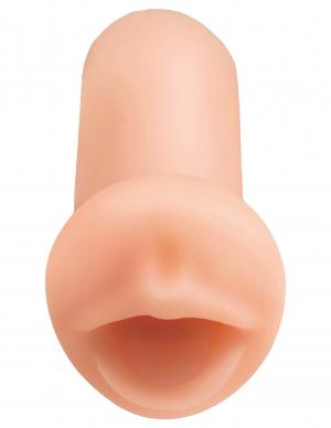 Coed Cocksucker Mouth Beige Stroker
