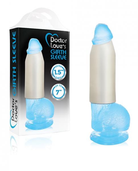 Doctor Love's 1.5'' Girth Sleeve - Translucent