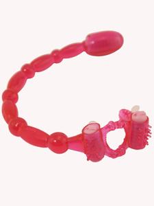Super Xtreme Vibrating Scorpion Silicone C Ring Waterproof - Magenta