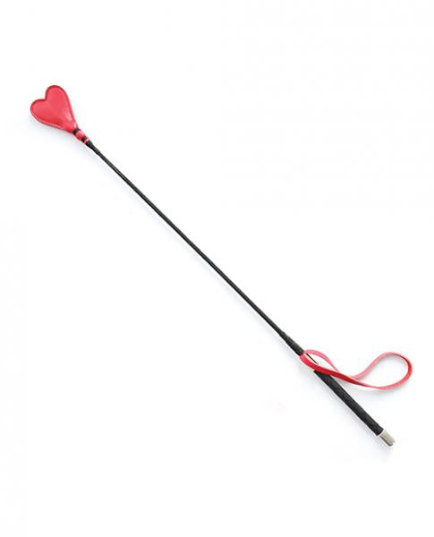 Plesur 26'' Heart Pvc Crop - Black/red