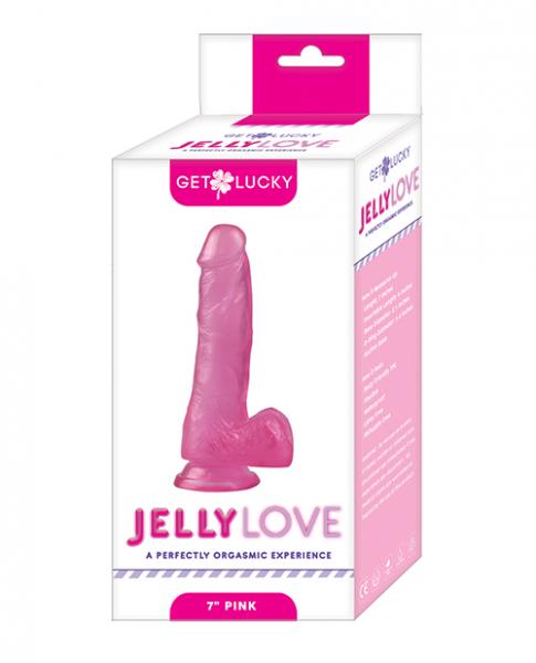 Voodoo Get Lucky 7'' Jelly Series Jelly Love - Pink