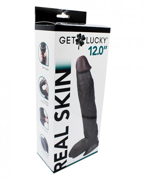 Get Lucky 12'' Real Skin Series - Dark Brown