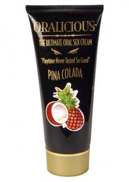 Oralicious Ultimate Oral Sex Cream 2 oz - Pina Colada