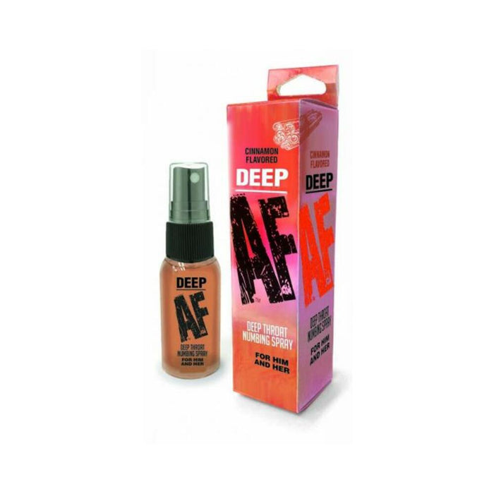 Deep AF Numbing Throat Spray Cinnamon