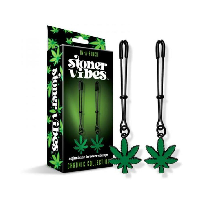 Stoner Vibes Chronic Collection Adjustable Tweezer Nipple Clamps