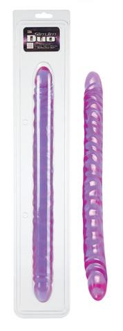 Translucence Slim Jim Duo Double Dong 17.5 Inch