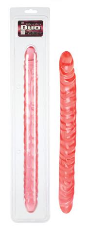 Translucence Slim Jim Duo Double Dong 17.5 Inch