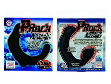 P-rock prostate massager black