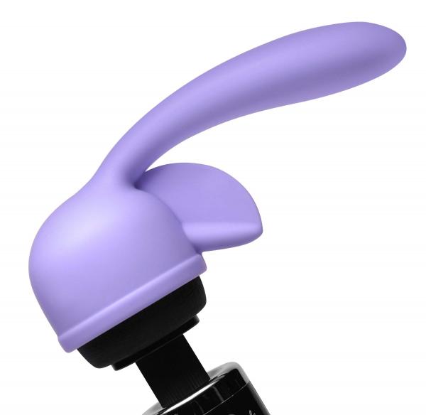 Fluttering Kiss Dual Stimulation Wand Attachment Purple