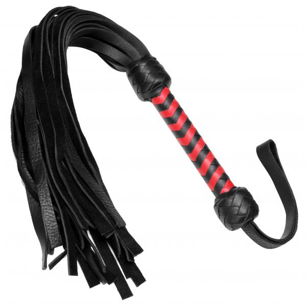 Strict Leather Bullhide Flogger Black