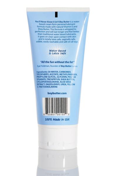 Boy Butter H2O Formula Lubricant 6oz Lube Tube