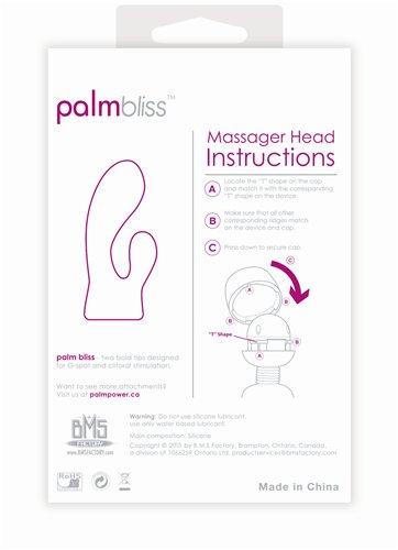 Palm Bliss 1 Silicone Head Massage Attachment