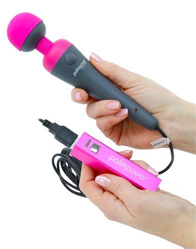 Palm Power Plug & Play Pink Body Massager