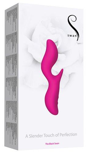 Swan 7 Black Swan Pink Rabbit Vibrator