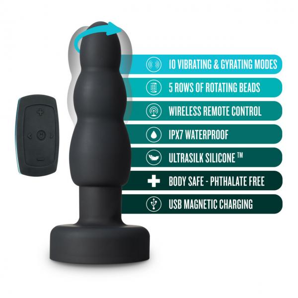 Anal Adventures Platinum - Propel Plug - Black