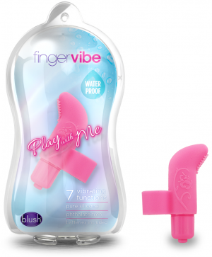 Blush Silicone Finger Vibe