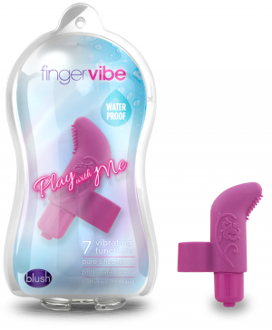 Blush Silicone Finger Vibe