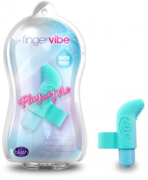 Blush Silicone Finger Vibe