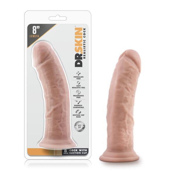 Dr. Skin - 8in Cock With Suction Cup