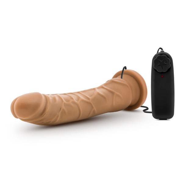 Dr. Skin 8.5 Inch Vibrating Realistic Cock With Suction Cup