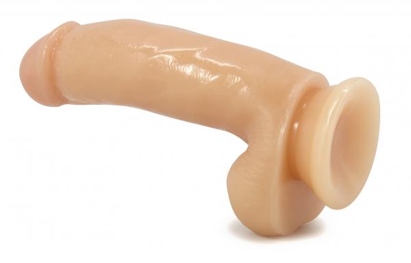 The Pizza Boy Dildo with Suction Cup Beige