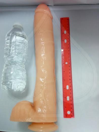 Bruno Dildo 14'' - Beige