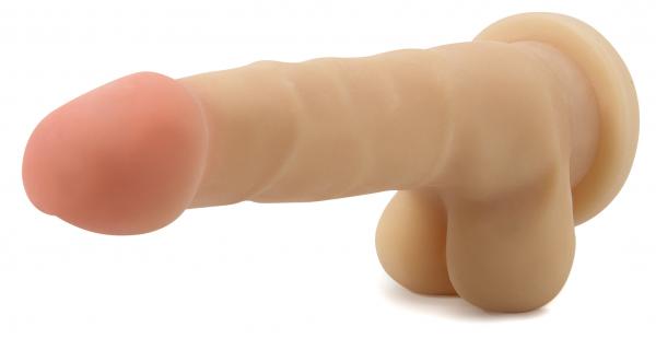 Basic 7 Realistic Dildo Suction Cup Beige