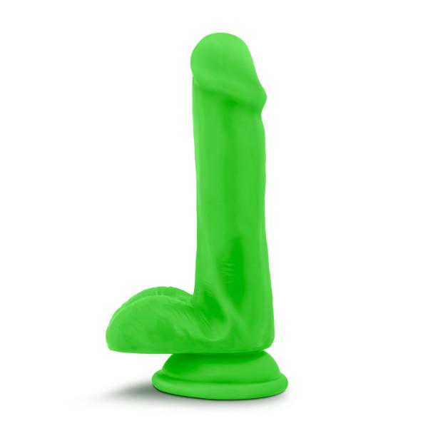 Neo - 6 Inch Dual Density Cock With Balls