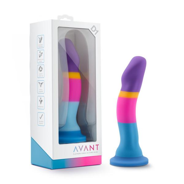 Avant D1 Hot N Cool Multi-Color Dildo