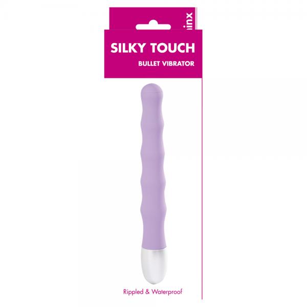 Silky Touch Bullet Vibrator Purple Minx