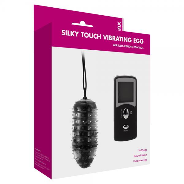 Silky Touch Vibe Wireless Egg Black Minx